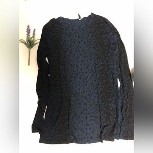 Vince Shirt Womens Size XSmall Dark Blue S  Long Sleeve Shirt